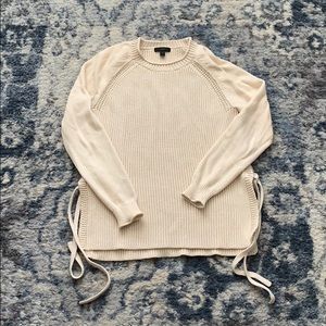 J Crew Side Tie Sweater